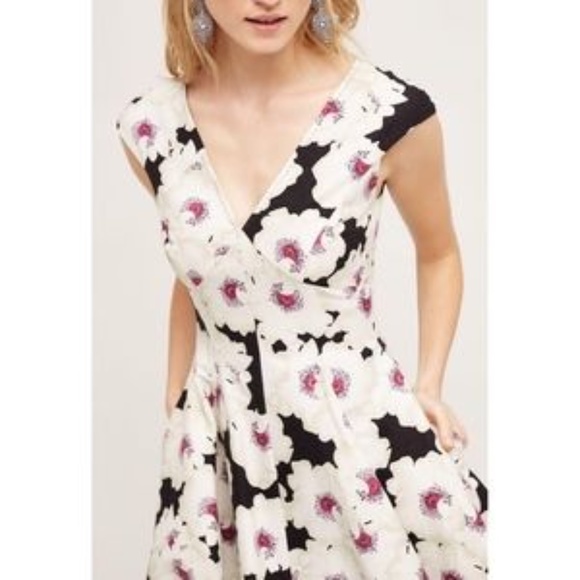 NWOT Anthropologie Paimpoint Silk Dress - Picture 3 of 4